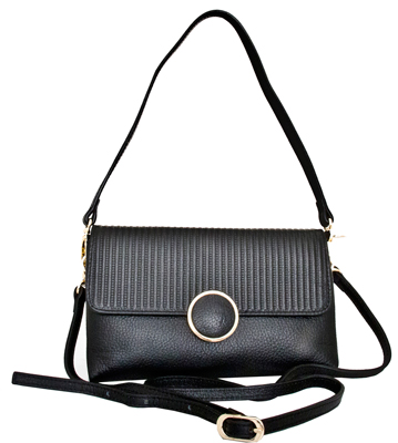 50151 Zevio Shoulder Bag, Black