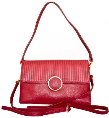 50152 Zevio Shoulder Bag, Dark Red
