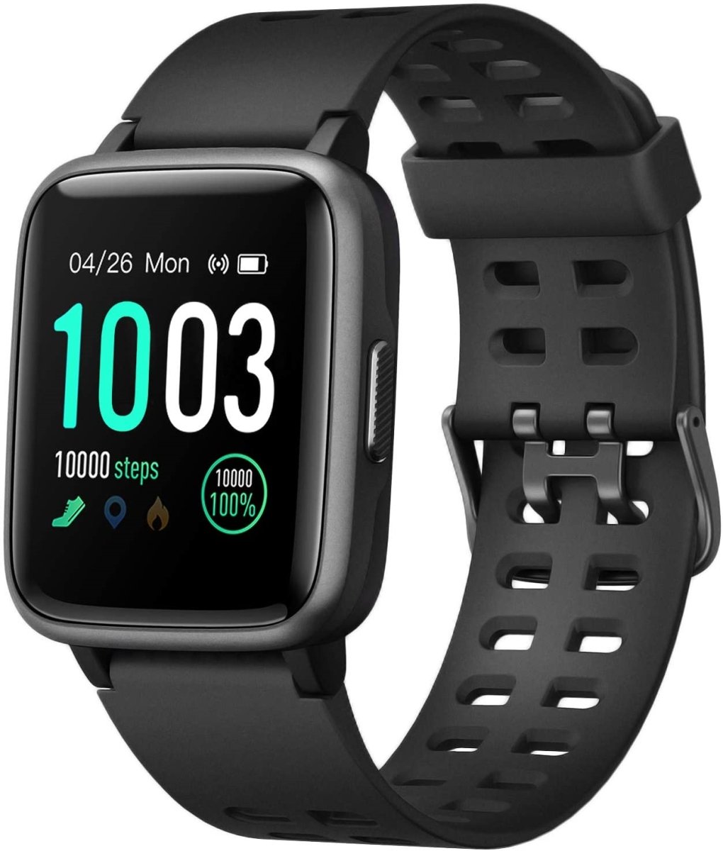  LC-ID205-01 Fitness Smart Watch, Black