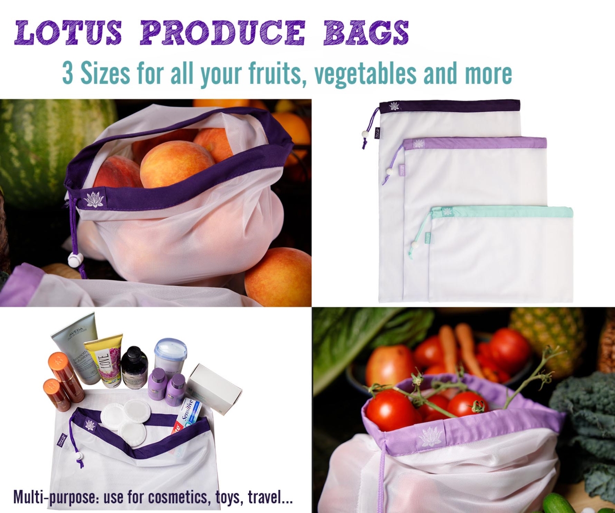 860451000437 Produce Bags - Set Of 9
