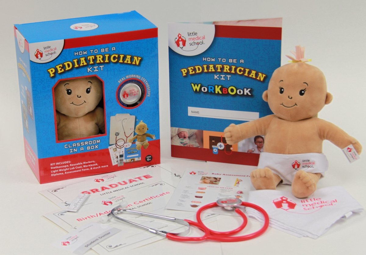 Pkw02 Pediatrician Kit - Multi Cultural Doll