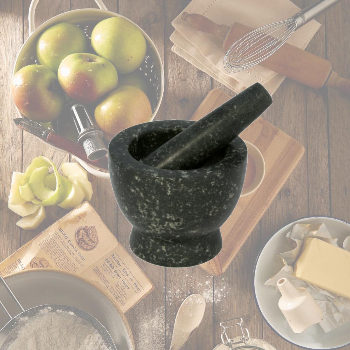 Picture of Liberty Ware GMP4 4 in. Granite Mortar & Pestle