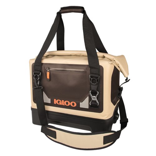 62785 Igloo Sportsman Waterproof Cooler Duffel Bag For, Tan