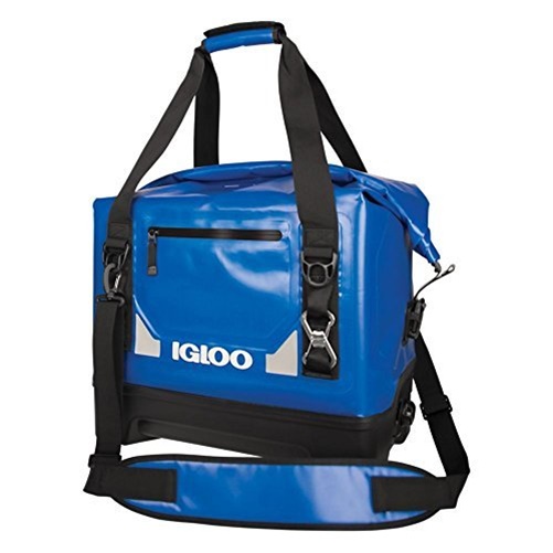 62789 Igloo Sportsman Waterproof Cooler Duffel Bag For, Black