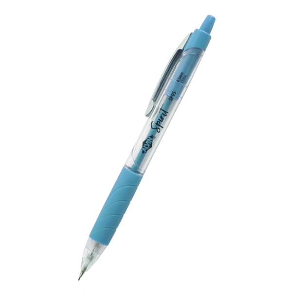 Sp05 0.5 Mm Spirit Mechanical Pencil - Blue & Clear