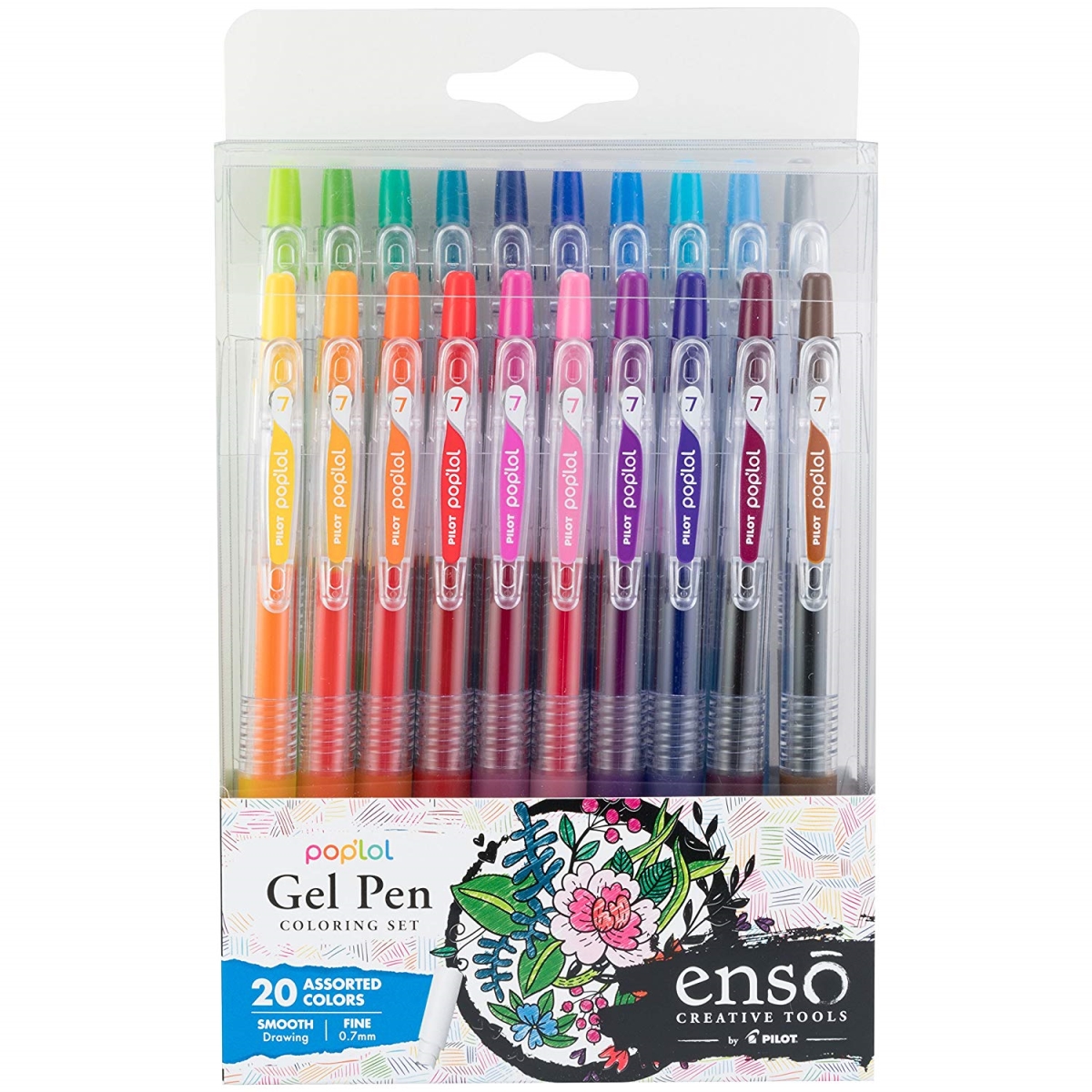 17075 Enso Pop Lol Gel Pen Coloring Set, Assorted Color