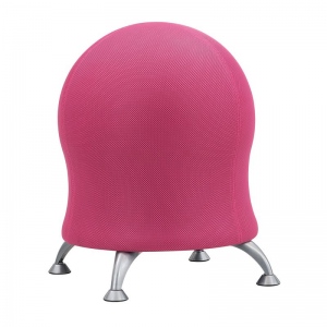 Safco 4750pi Mesh Ball Chair, Pink