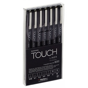 ShinHan Art 4100007 Touch Liner Set - 7 Piece ShinHan Art 4100007 Touch Liner Set - 7 Piece