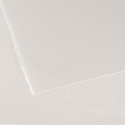 1795021 22 X 30 In. 300 Lbs, 640g Hot Press Watercolor Sheets, Natural White, Upc Labeled - Pack Of 5
