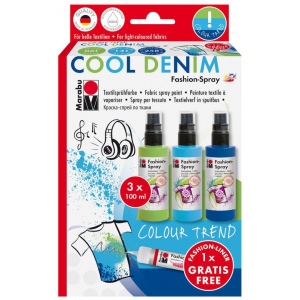 M17199000084 Color Trend Fashion - Spray Set Cool Denim