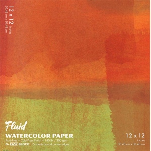 Hand Book Journal 881212 12 X 12 In. Cold Press Watercolor Paper