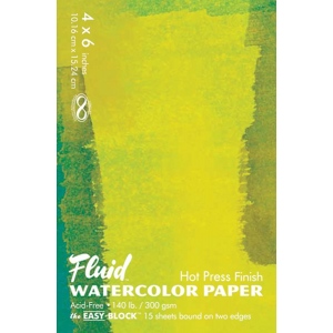Hand Book Journal 850046 4 X 6 In. Hot Press Watercolor Paper