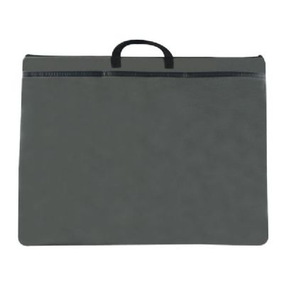 Ng2026 20 X 26 In. Gray Soft-sided Portfolio Bag, Black & Gray