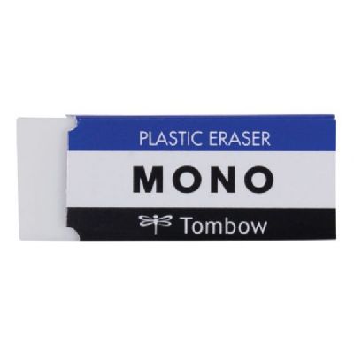 57320 Plastic Eraser, White - Small