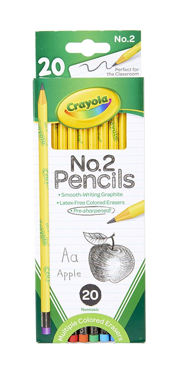 Crayola 68-2025-0 No.2 Pencils - 20 Count