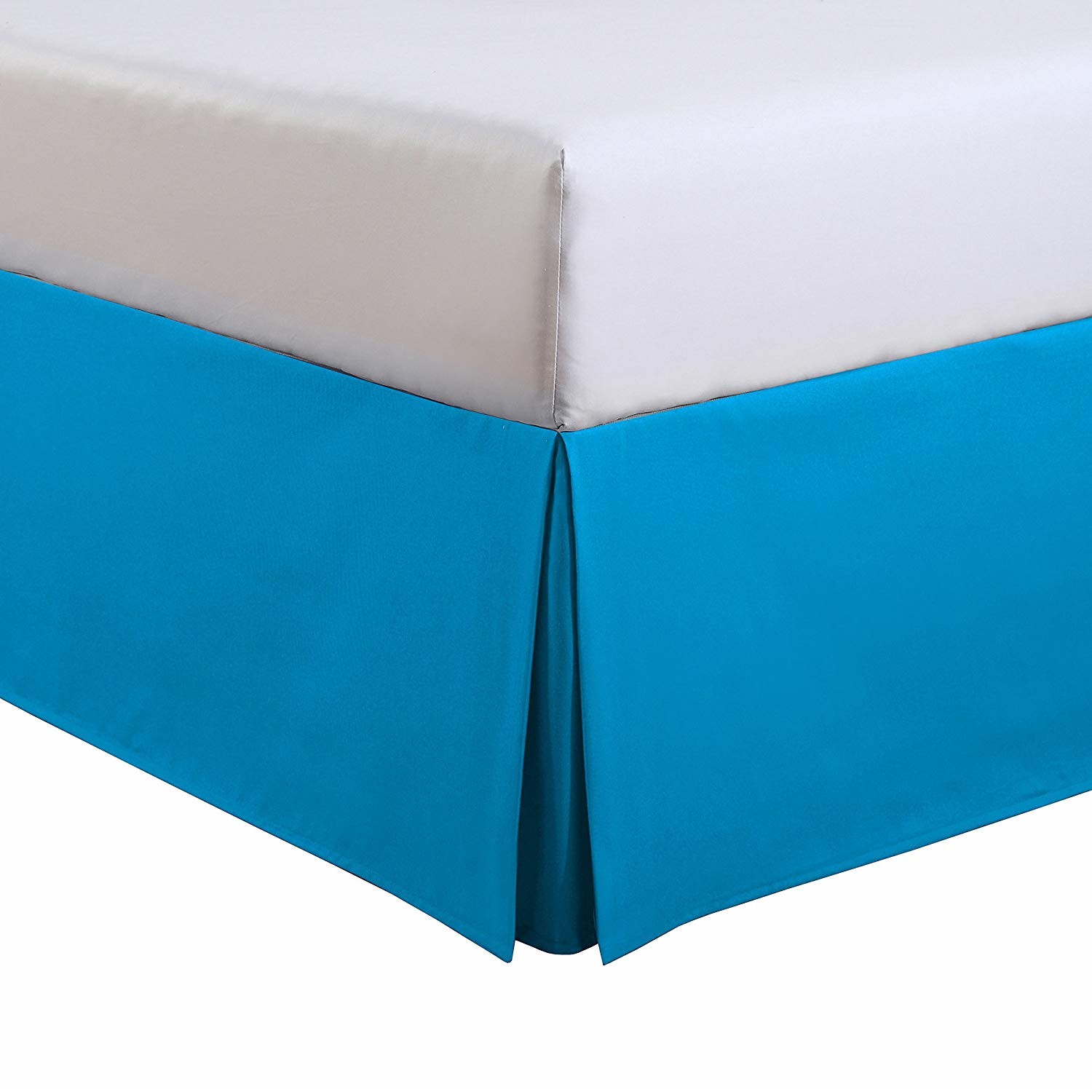 Fre23614kblu01 Kids Microfiber Bed Skirt Blue - Twin