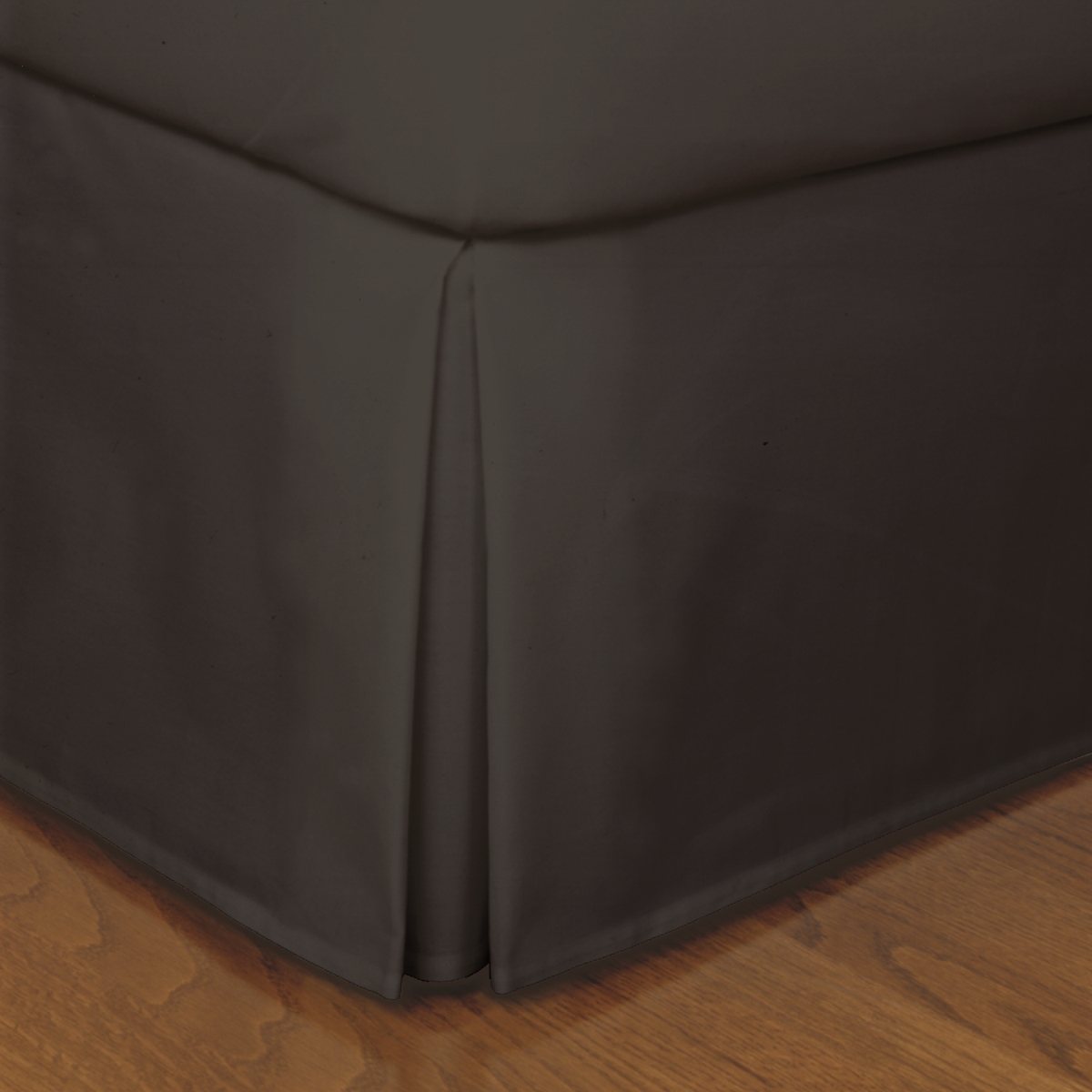 Fre23614blac01 14 In. Microfiber Bed Skirts Black - Twin
