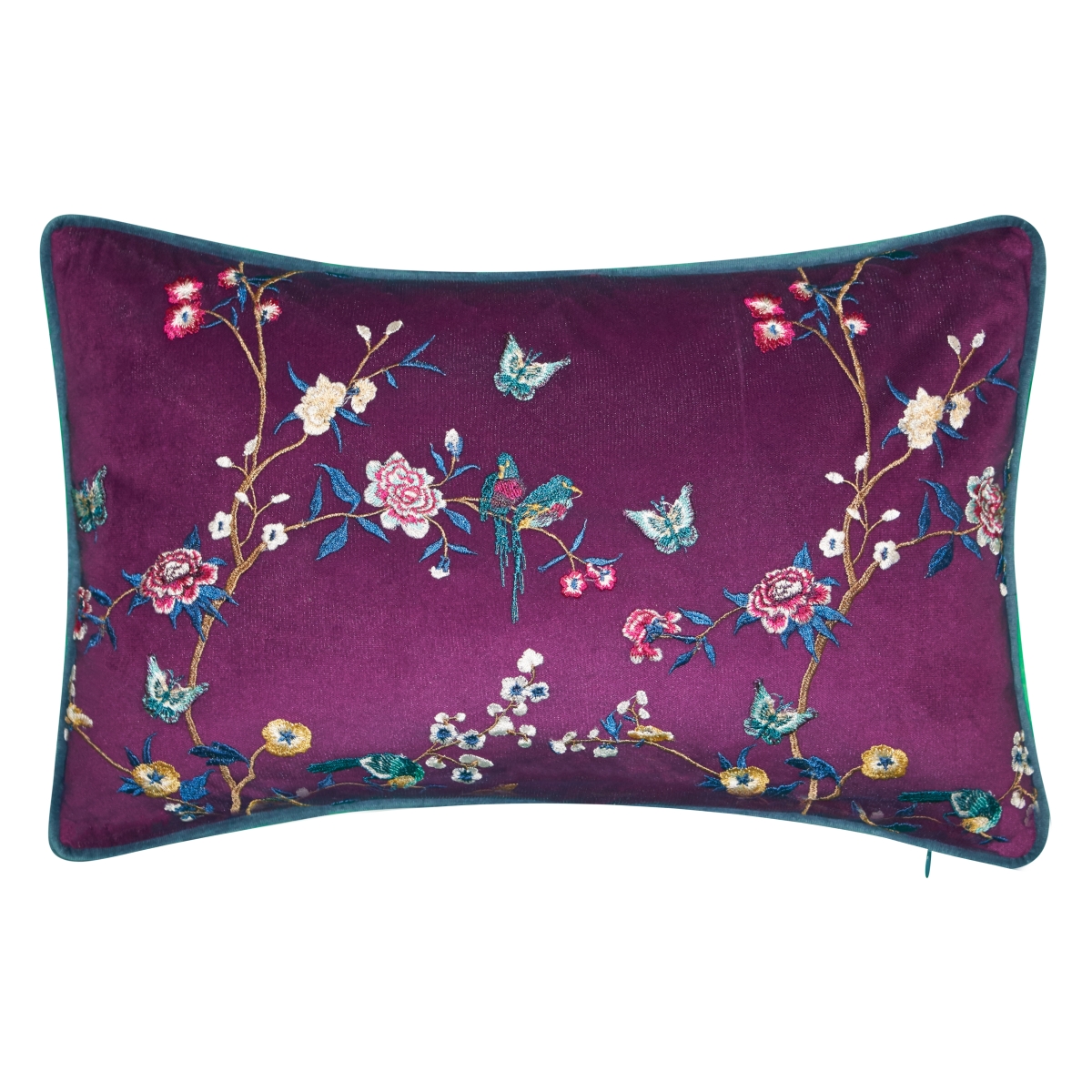 Eah087fu655199 Bird & Butterfly Decorative Throw Pillow