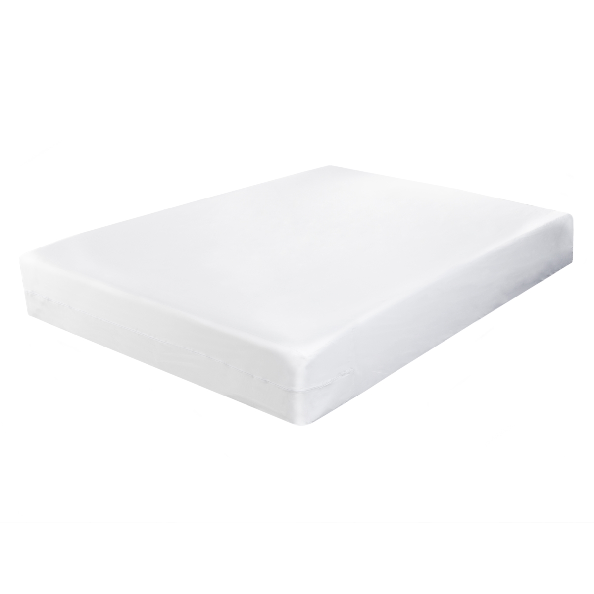 Fre111xxwhit01 Fitted Vinyl Mattress Protector - Twin Size