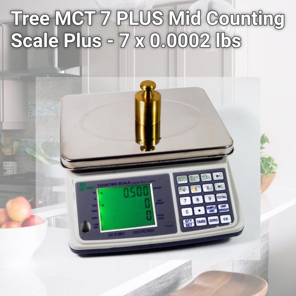 Picture of Tree MCT 7 PLUS Mid Counting Scale Plus - 7 x 0.0002 lbs
