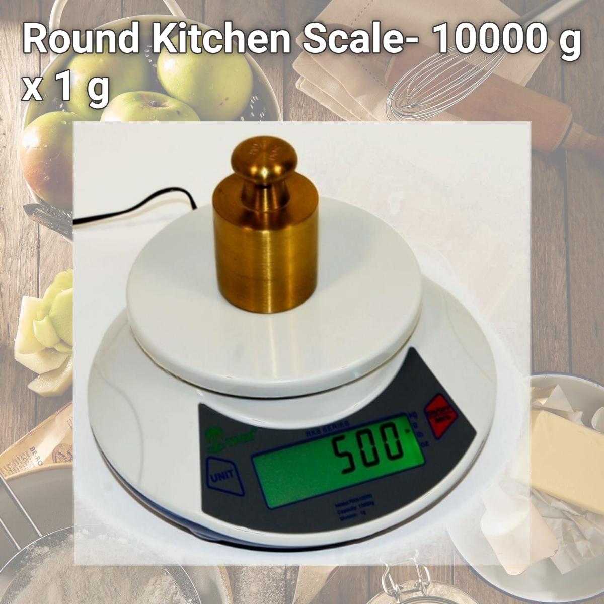 Picture of Tree RKS Round Kitchen Scale- 10000 g x 1 g
