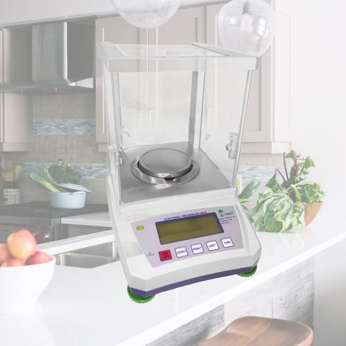 Picture of LW Measurement HRB-XG 123 100 g x 0.001 g Precision Balance with Draft Shield