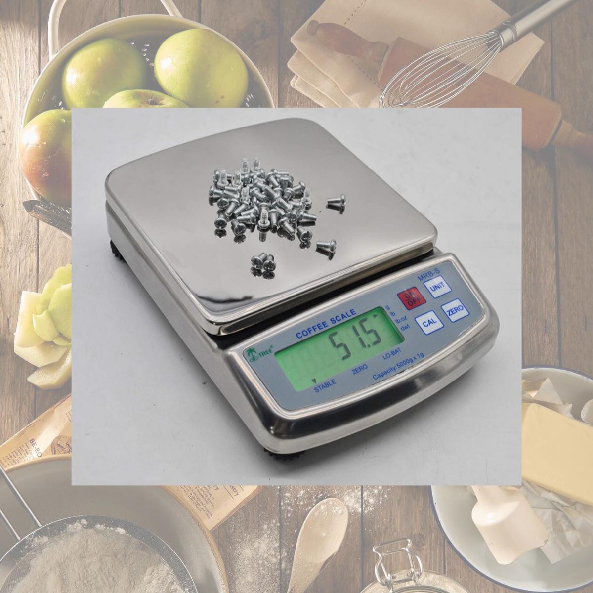 Picture of LW Measurement MRB-S 2201 2200 x 0.1 g Stainless Steel Mid Range Balance