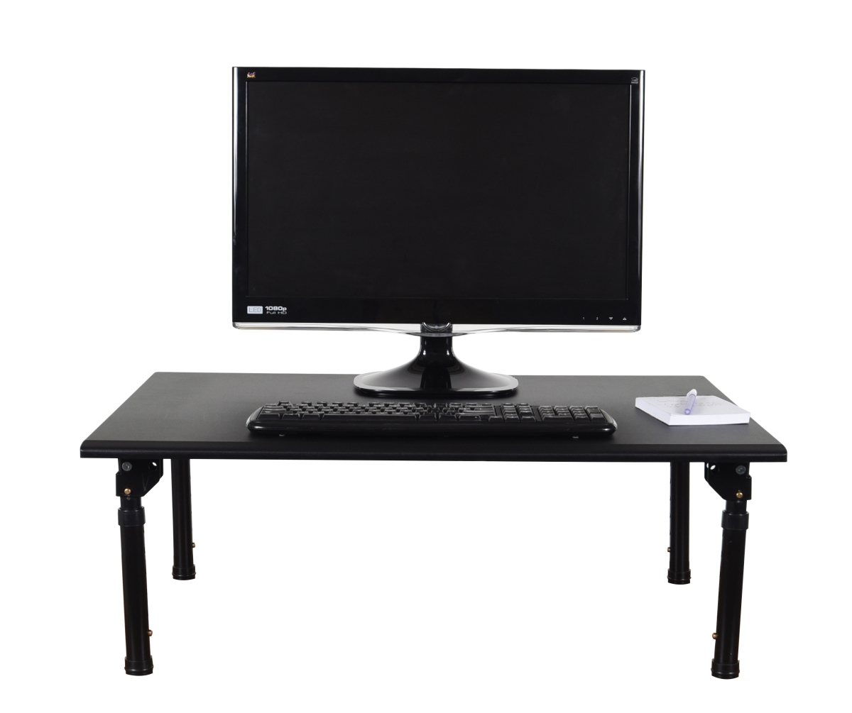 32 In. Standing Desktop Desk With Foldable Legs