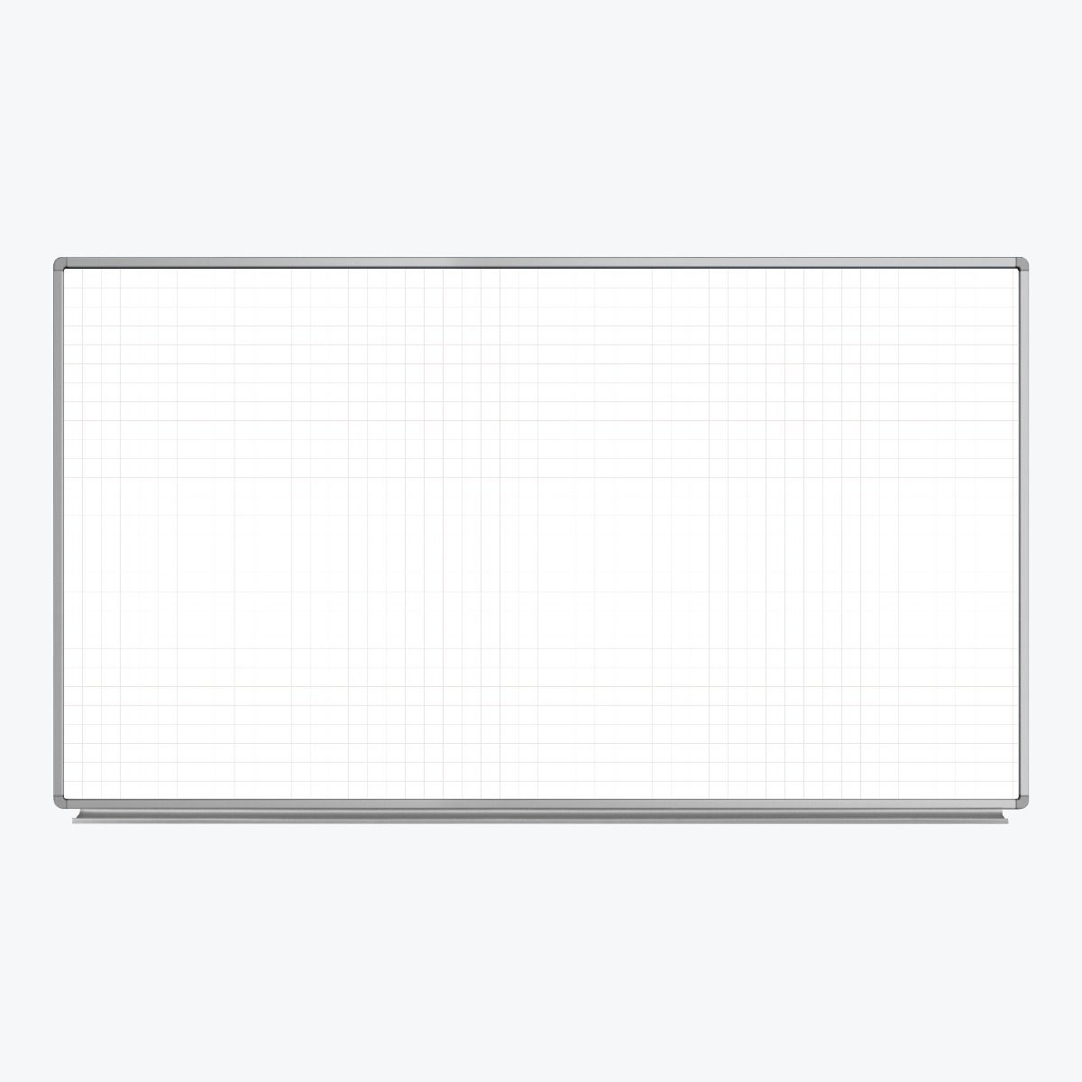 Wb7240lb 72 X 40 In. Wall Mounted Magnetic Ghost Grid Whiteboard