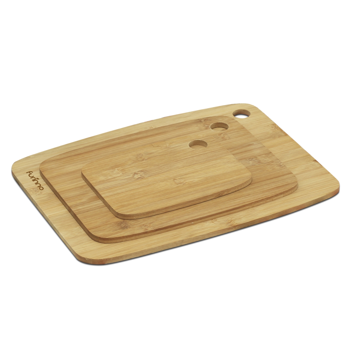 Fk3789 Dapur Bamboo Cutting Board - Set Of 3