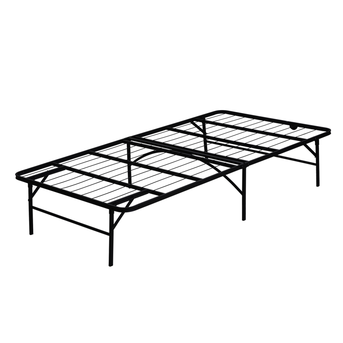 Fb001t Angeland Mattress Foundation Platform Metal Bed Frame - Twin