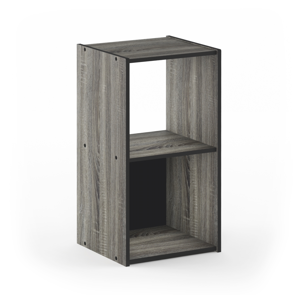 18049gyw 2 X 1 In. Pelli Cubic Storage Cabinet, French Oak Grey & Black
