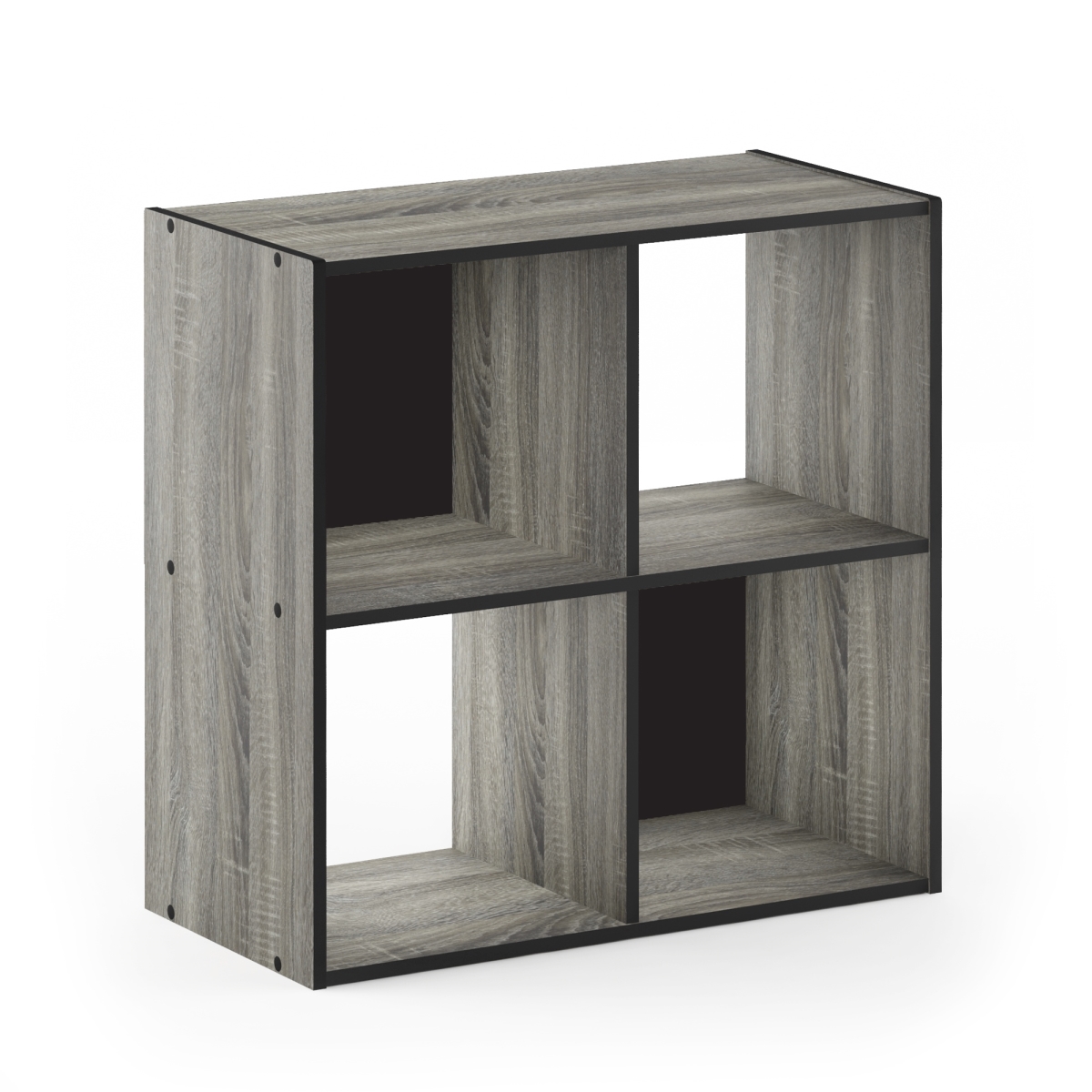 18051gyw 2 X 2 In. Pelli Cubic Storage Cabinet, French Oak Grey & Black