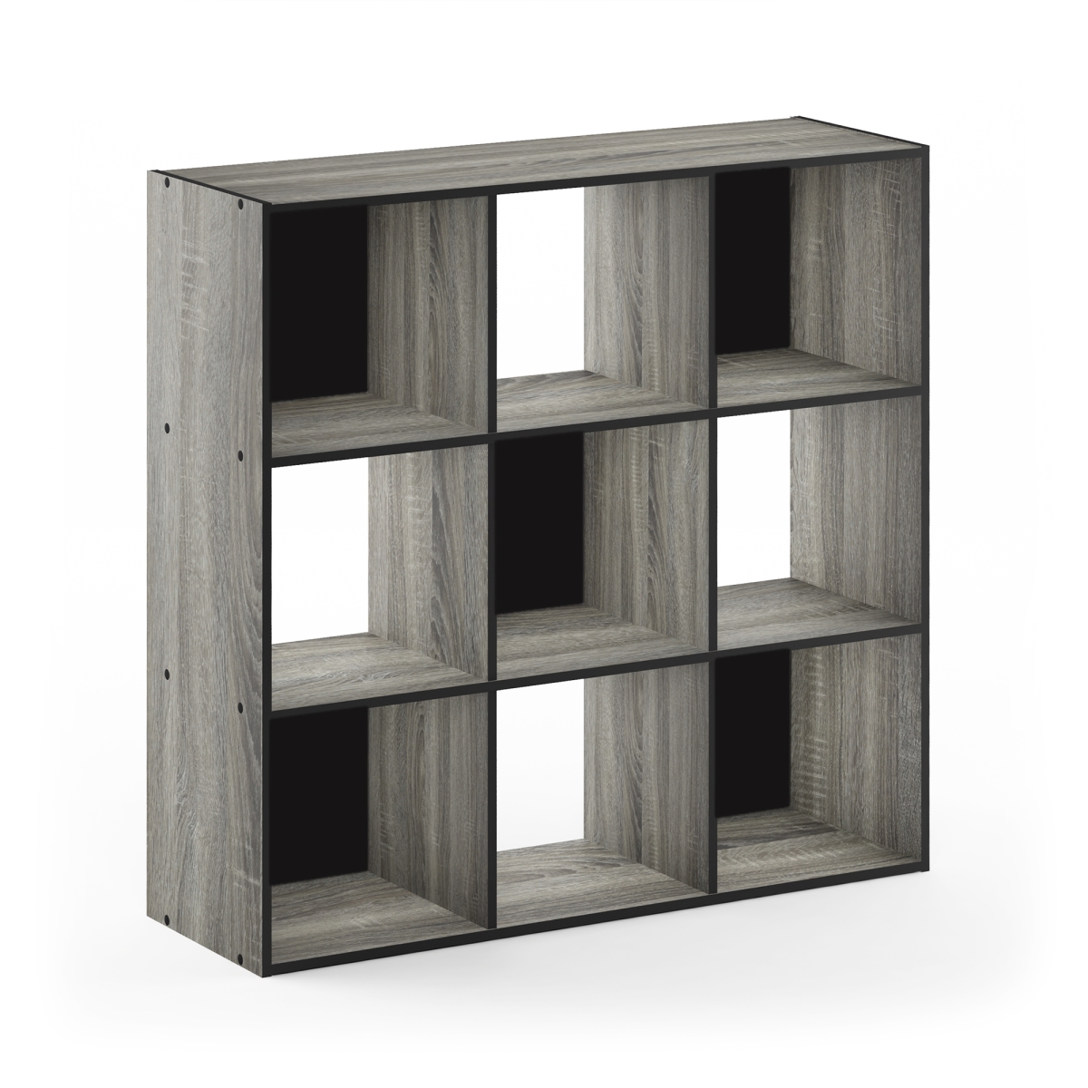 18055gyw 3 X 3 In. Pelli Cubic Storage Cabinet, French Oak Grey & Black