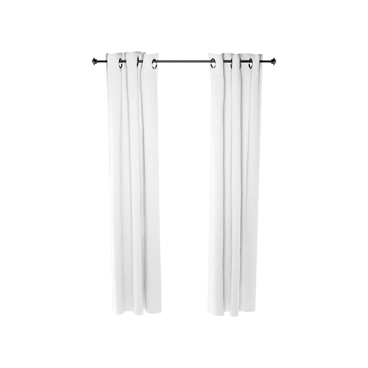 2-fc66002wh Collins Blackout Curtain, 42 X 84 In. - 2 Panels - White