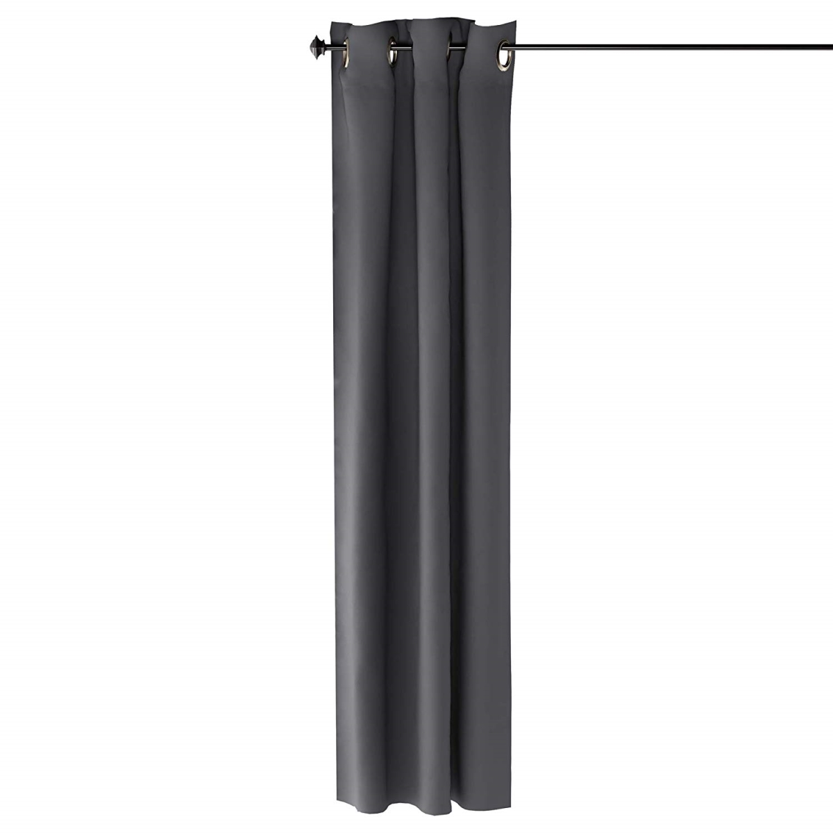 Fc66002dgy Collins Blackout Curtain, 42 X 84 In. - 1 Panel - Dark Grey