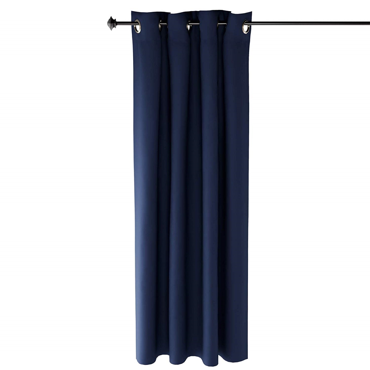Fc66003dbl Collins Blackout Curtain, 52 X 63 In. - 1 Panel - Dark Blue