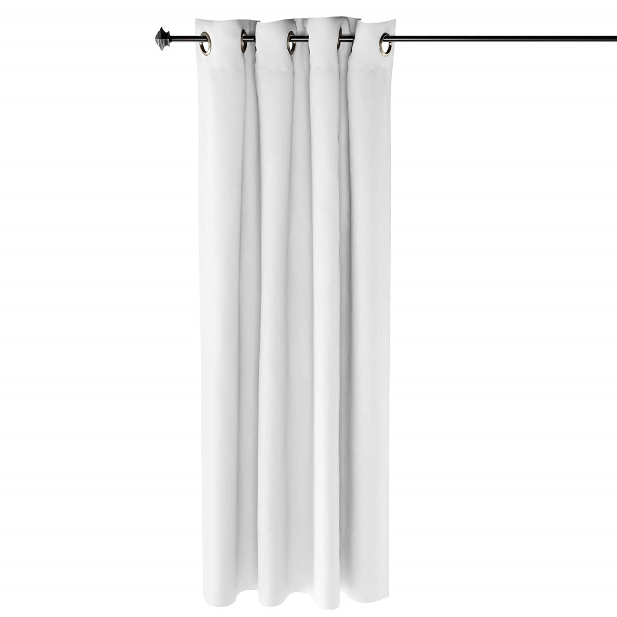 Fc66003wh Collins Blackout Curtain, 52 X 63 In. - 1 Panel - White