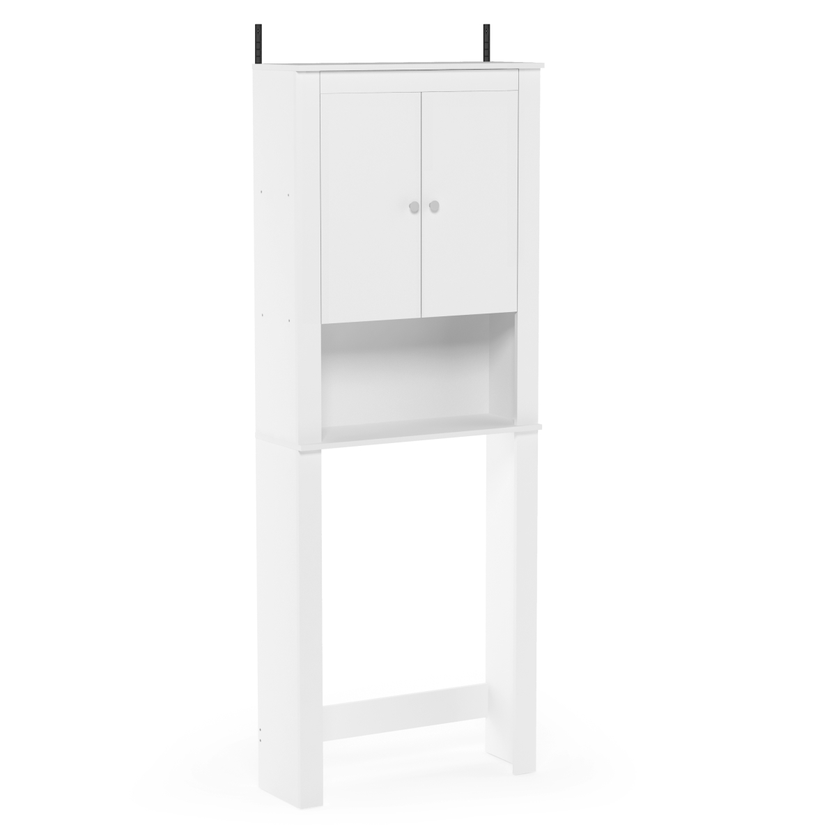 Fr18514wh Indo Double Door Bath Cabinet - White - 62.99 X 23.62 X 8.27 In.