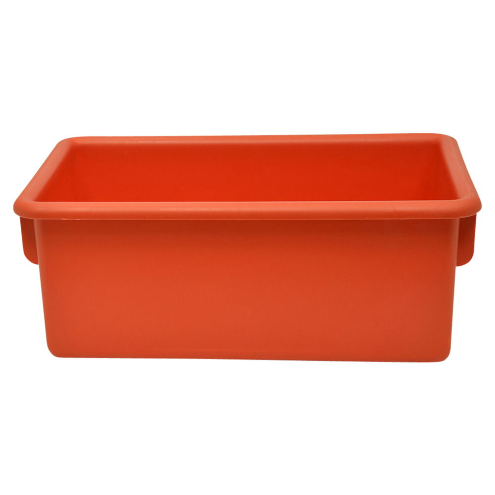 Storage Tubs, Autumn Orange - Pack Of 5