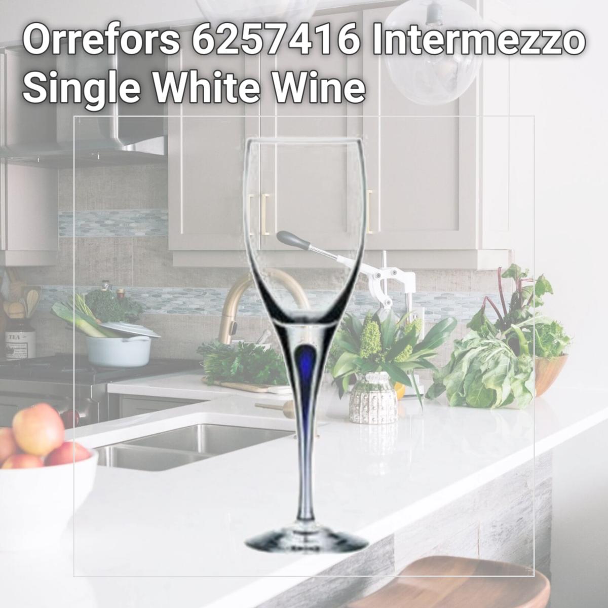 Picture of Orrefors 6257416 Intermezzo Single White Wine