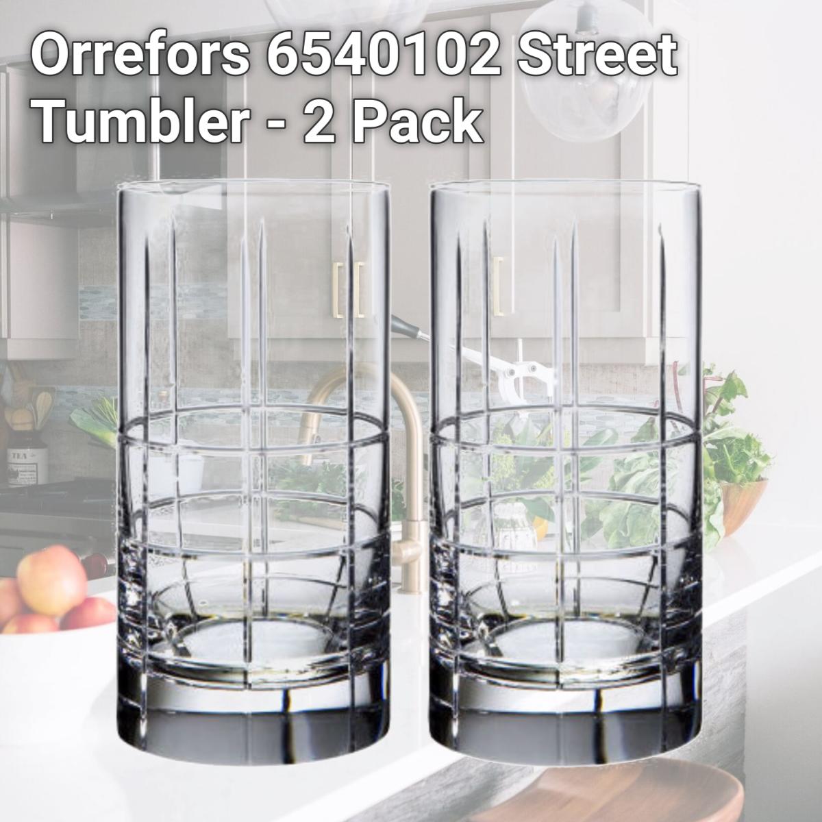 Picture of Orrefors 6540102 Street Tumbler - 2 Pack