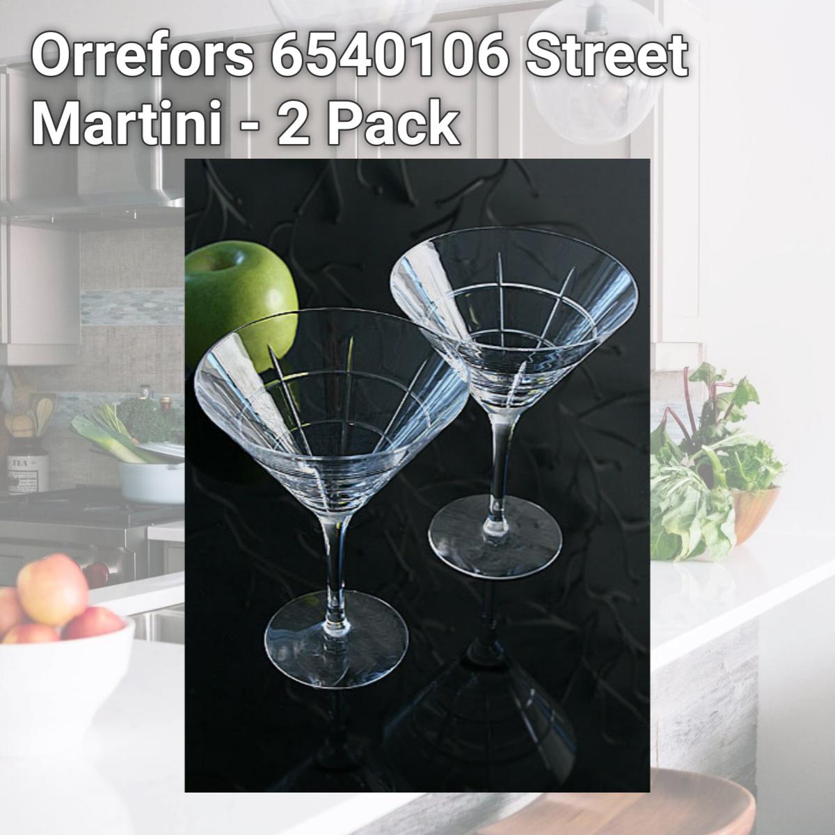 Picture of Orrefors 6540106 Street Martini - 2 Pack