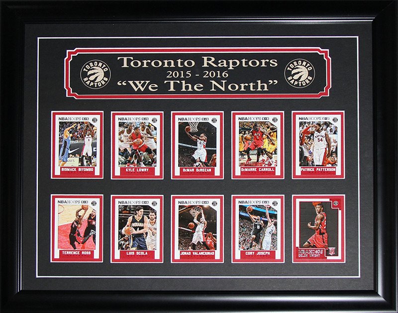 2015raptors-cardset 2016 Toronto Raptors We The North Panini Card Set Frame