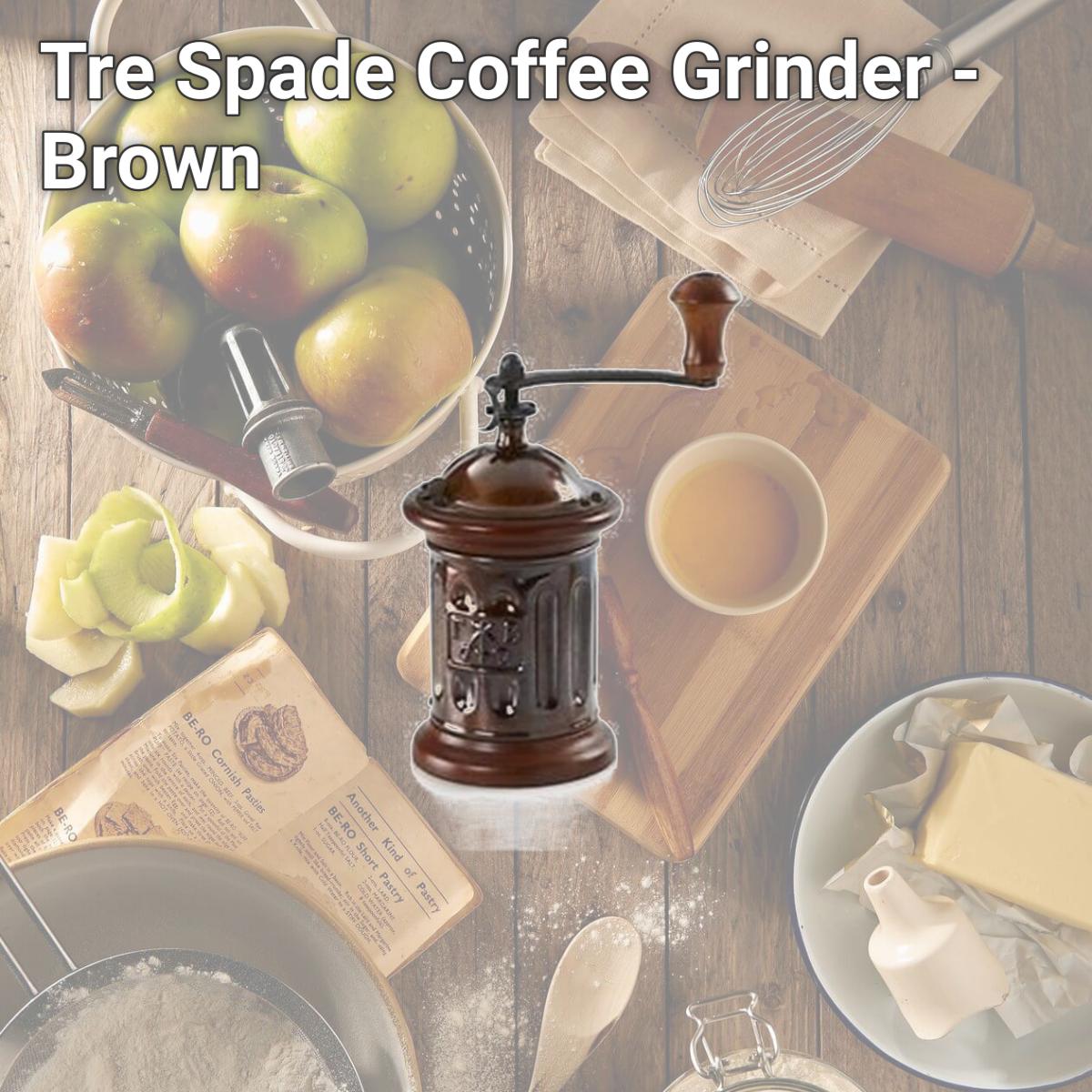Picture of Gary Valenti V26 Tre Spade Coffee Grinder - Brown
