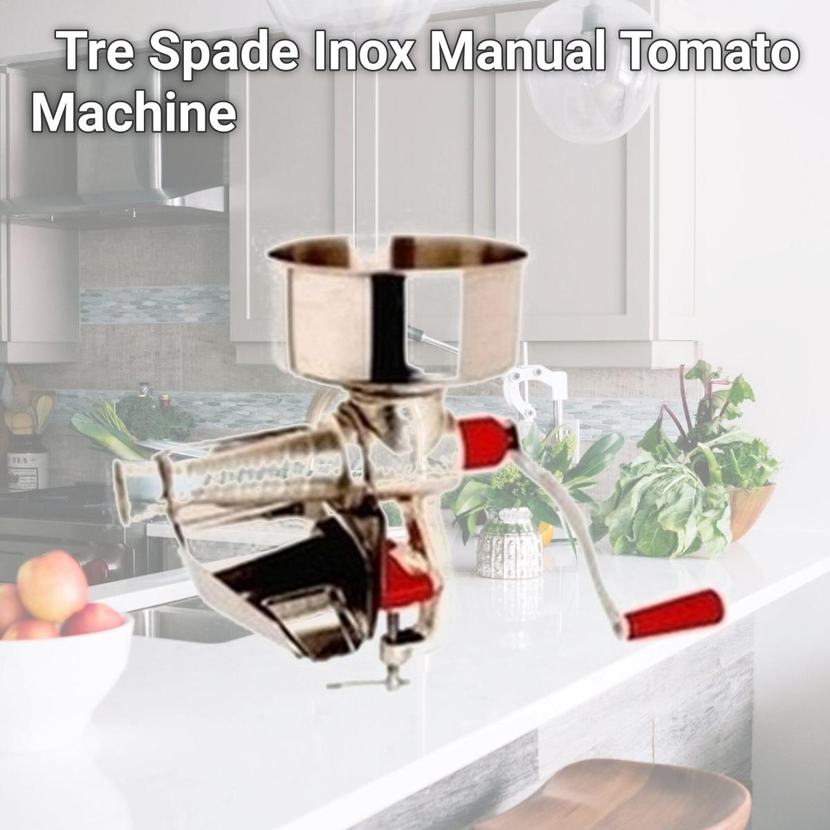 Picture of Gary Valenti V256 Tre Spade Inox Manual Tomato Machine