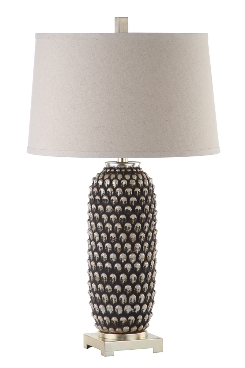 130049 Ebony Table Lamp, Bronze