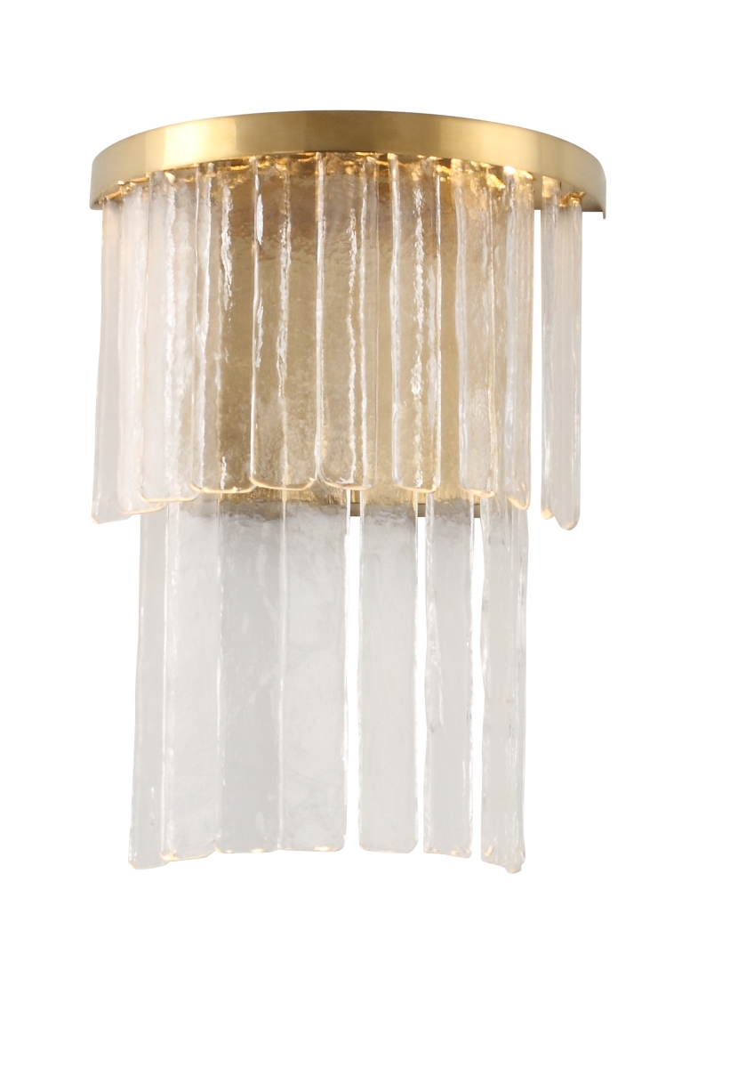 640102 Amelia Led Wall Sconce - Antique Brass