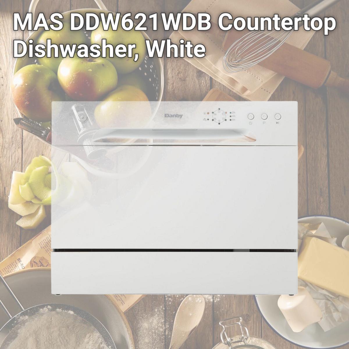Picture of MAS DDW621WDB Countertop Dishwasher, White