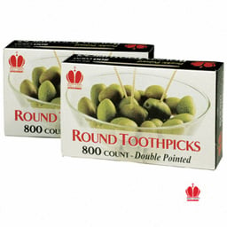 UPC 737557100364 product image for 49459 24 in. Wooden Round Toothpick - 800 Count | upcitemdb.com